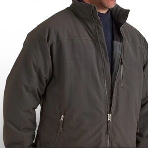 Duluth Trading Co Men’s Grab Fleece Lined Jacket Coat
Nylon Insulated Size: 2XL